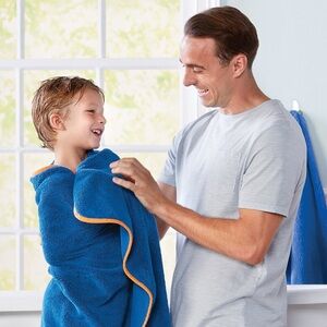 Norwex Kids Towel Microfiber Antimicrobial in Blue